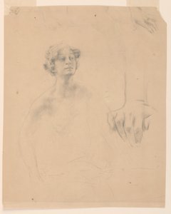 Studie für Frau, „Weinfest“, Mendelssohn Glee Club, New York, NY von Robert Frederick Blum