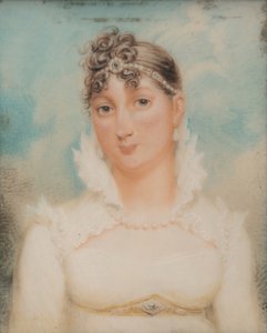 Mrs. Stephen Van Rensselaer III Cornelia Paterson, ca. 1810 von Robert Fulton