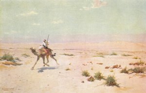 Ein Wüstenkurier, um 1880, 1904