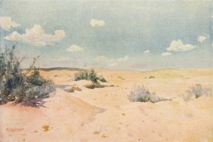 Eine Wüstenstudie in Tel-El-Kebir, ca. 1880, 1904