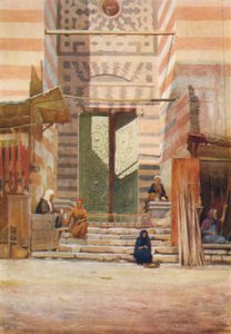 Die Bronzetüren von El-Maristan El-Kelaun, ca. 1880, 1904 von Robert George Talbot Kelly