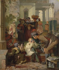 Erfrischung der Müden, um 1847 von Robert Hannah