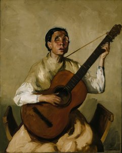 Blinder spanischer Sänger, 1912