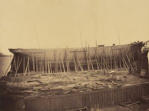 Aphrodita im Bau, ca. 1857 von Robert Howlett
