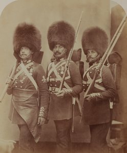 Pioniermanieren und Wachen Webster und Lemmen, Grenadier Guards von Robert Howlett