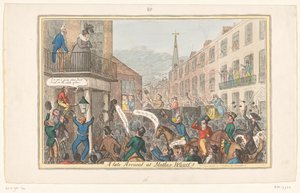 Karikatur von Prinzessin Caroline, 1820 von Robert Isaac Cruikshank (attributed to workshop of)