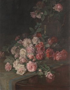 Rosen und Mahagoni, ca. 1900 von Robert Jenkins Onderdonk