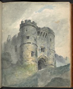 Carisbrooke Castle, Isle of Wight von Robert Kerr Porter