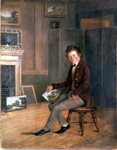 Porträt von Joseph Stannard als Jugendlicher von Robert Ladbrooke