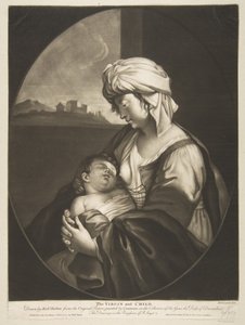 Jungfrau und Kind, 1772 von Robert Laurie