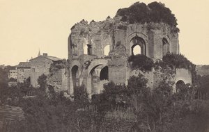 Der Templum Minerva Medica und die Umgebung