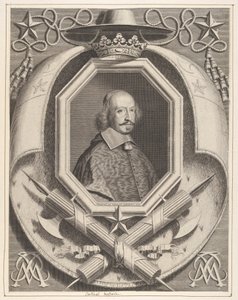 Le Cardinal Jules Mazarin, 1659 von Robert Nanteuil
