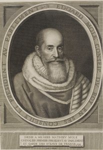 Porträt von Edouard Molé von Robert Nanteuil