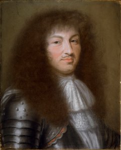 Porträt des Königs von Frankreich Ludwig XIV. von Robert Nanteuil