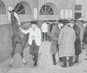Pferdehändler am Barbican (Barbican Nr. 2) 1921