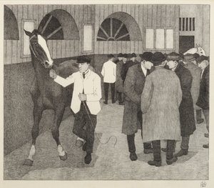 Pferdehändler am Barbican, 1921