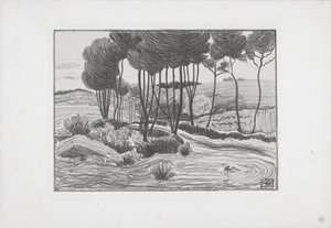Die Pappeln von Robert Polhill Bevan