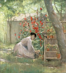 Den Garten pflegen
