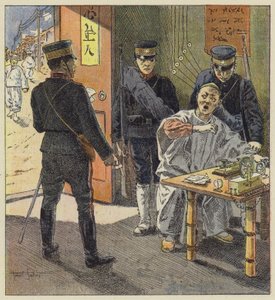 Die Japaner übernehmen die Kontrolle über die Telegrafenleitungen von Robert Salles