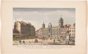 Ansicht von Northumberland House an Charing Cross in London (Londen)