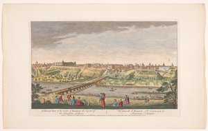 Ansicht der Stadt Madrid