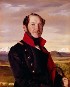 Nikolai Lorer im Kaukasus, 1838 von Robert Schwede