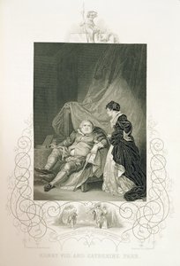 Heinrich VIII. und Catherine Parr, im Stück Heinrich VIII. oder 