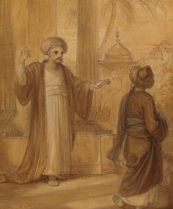 Illustration für eine östliche Romanze, möglicherweise 