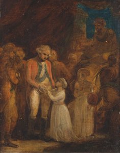 Die Zwei Söhne von Tipu Sahib, Sultan von Mysore, Werden General Cornwallis als Geiseln Übergeben von Robert Smirke
