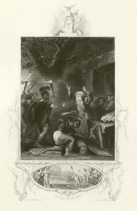 Das Massaker der Druiden von Robert Smirke