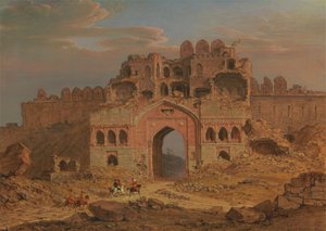 Im Haupteingang des Purana Qila, Delhi von Robert Smith