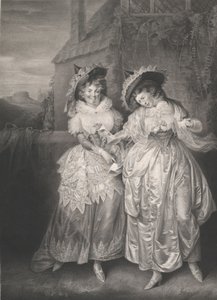 Mrs. Ford und Mrs. Page Shakespeare, Die lustigen Weiber von Windsor, Akt 2, Szene 1, 1793