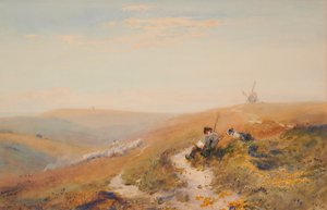 Die Sussex Downs (Herbst)
