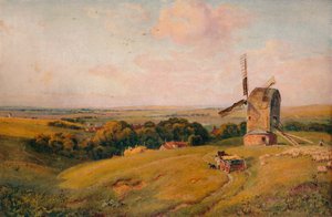 Alfriston Mühle, ca. 1886