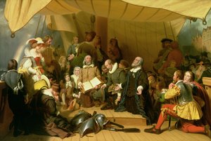 Einschiffung der Pilger