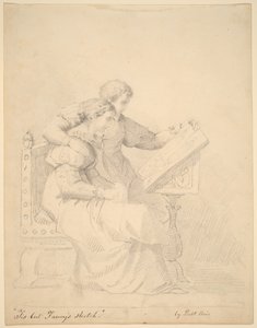 Es ist nur eine Fantasie-Skizze von Robert Walter Weir