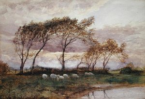 Ein Herbstabend von Robert Weir Allan