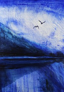 Blaue Bergsee Vögel von RodMacIver