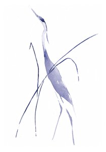 Anmutiger blauer Reiher von RodMacIver