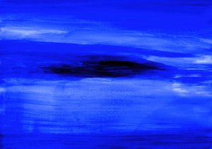 Mitternachtsblauer Horizont