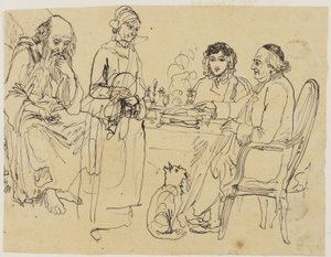 Almosen für die Armen von Rodolphe Bresdin