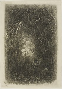 Lichtung im Wald von Rodolphe Bresdin
