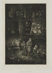 Flämisches Interieur, aus Revue Fantaisiste