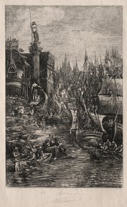 Mein Traum, 1883 von Rodolphe Bresdin