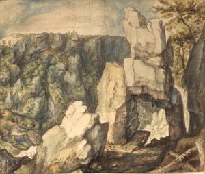 Berglandschaft von Roelandt Jacobsz. Savery