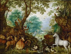 Orpheus unter den Tieren von Roelandt Jacobsz. Savery