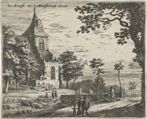 Kirche von Maarsseveen von Roelant Roghman