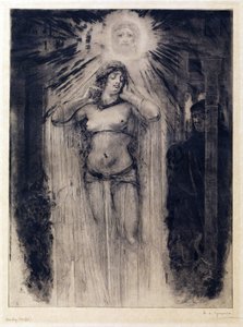 Symbolismus: Kundry von Rogelio Egusquiza