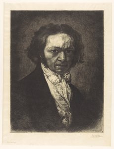 Porträt des Künstlers Francisco de Goya von Rogelio de Egusquiza