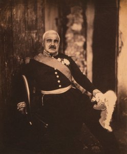 Porträt des französischen Marschalls Aimable-Jean-Jacques Pelissier in Uniform, Krimkrieg, Krim, Ukraine